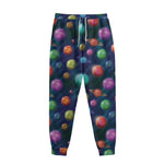 Fantastic Planets Pattern Print Sweatpants
