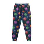Fantastic Planets Pattern Print Sweatpants