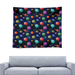 Fantastic Planets Pattern Print Tapestry