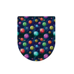 Fantastic Planets Pattern Print Toilet Lid Cover