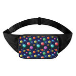 Fantastic Planets Pattern Print Waist Bag