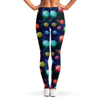 Fantastic Planets Pattern Print Women's Leggings