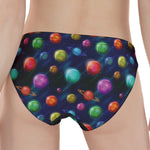 Fantastic Planets Pattern Print Women's Panties
