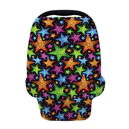 Fantastic Star Pattern Print Baby Seat Cover