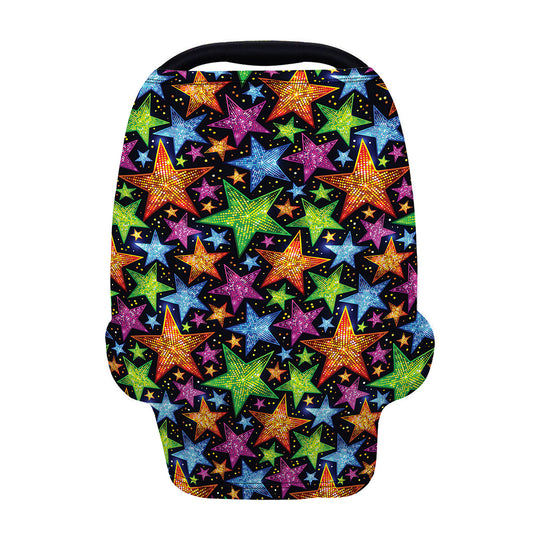 Fantastic Star Pattern Print Baby Seat Cover