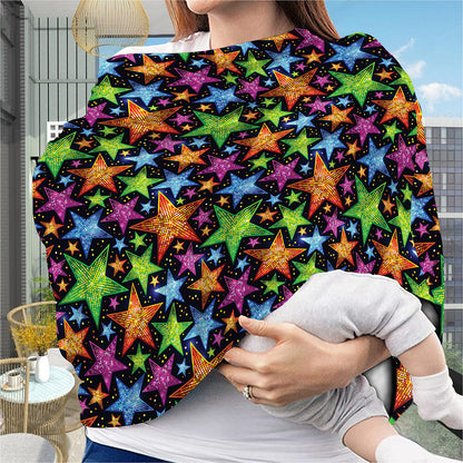 Fantastic Star Pattern Print Baby Seat Cover