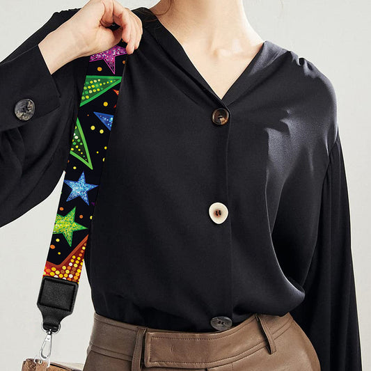 Fantastic Star Pattern Print Bag Strap