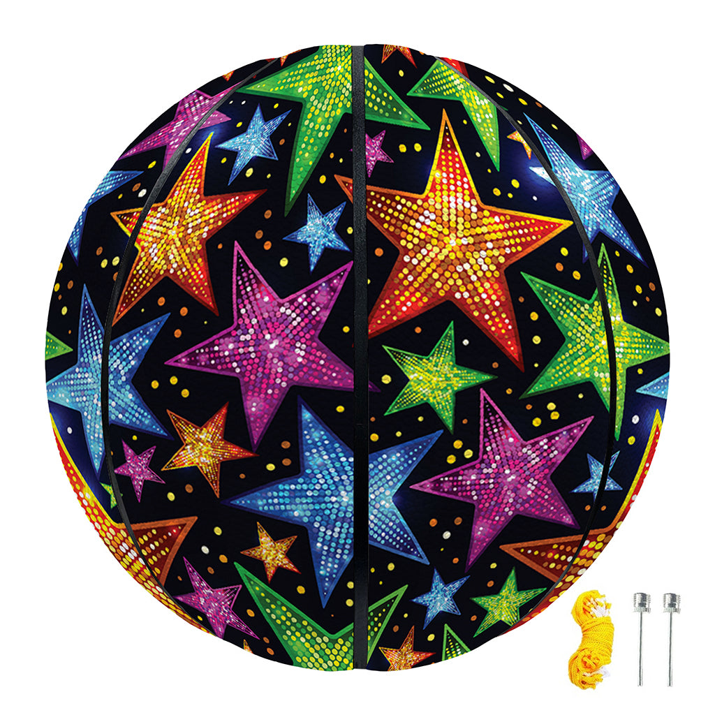 Fantastic Star Pattern Print Basketball
