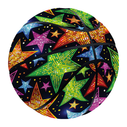Fantastic Star Pattern Print Basketball