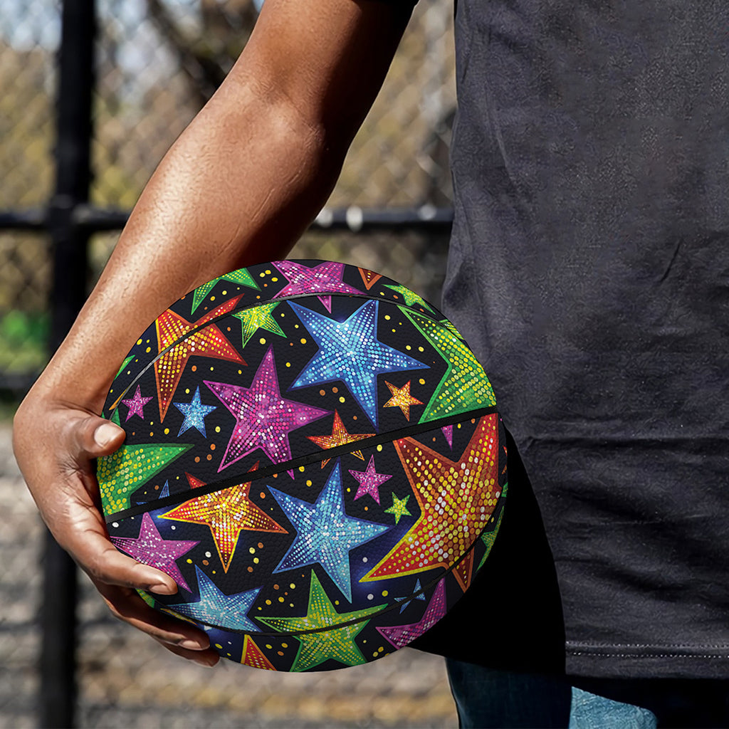 Fantastic Star Pattern Print Basketball