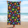 Fantastic Star Pattern Print Beach Towel