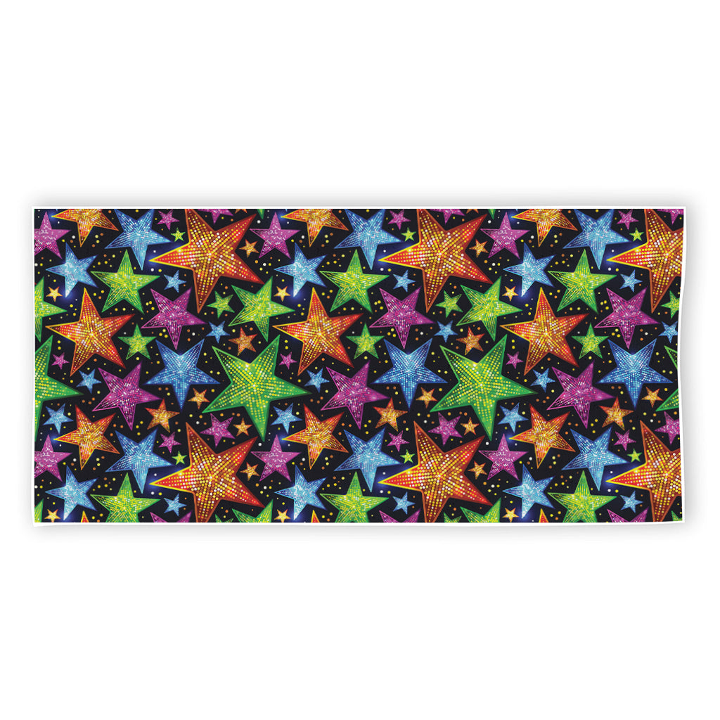 Fantastic Star Pattern Print Beach Towel