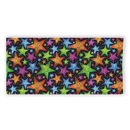 Fantastic Star Pattern Print Beach Towel
