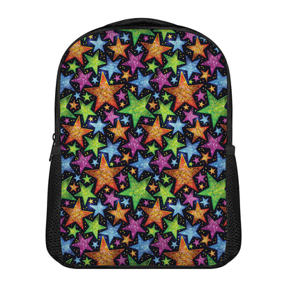 Fantastic Star Pattern Print Casual Backpack