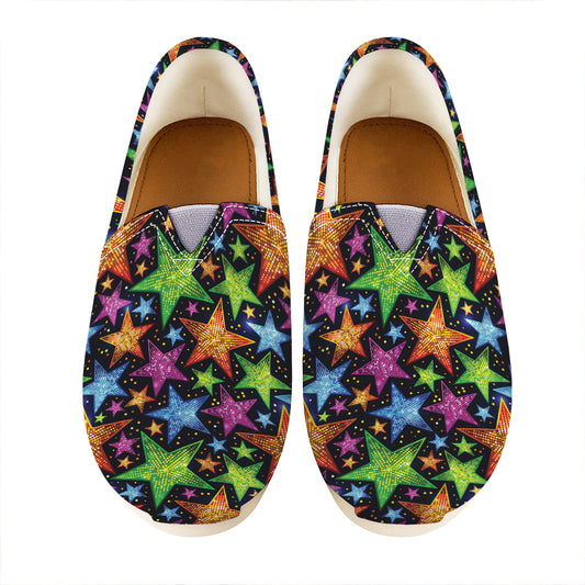 Fantastic Star Pattern Print Casual Shoes
