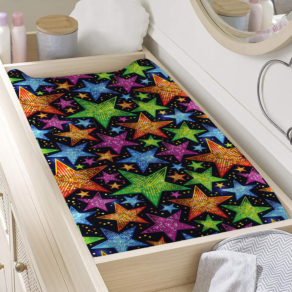 Fantastic Star Pattern Print Changing Pad Cover