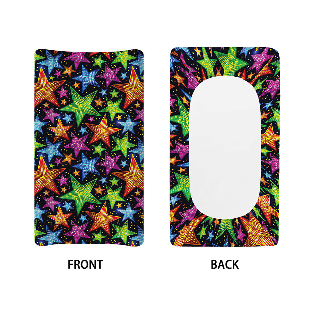 Fantastic Star Pattern Print Changing Pad Cover