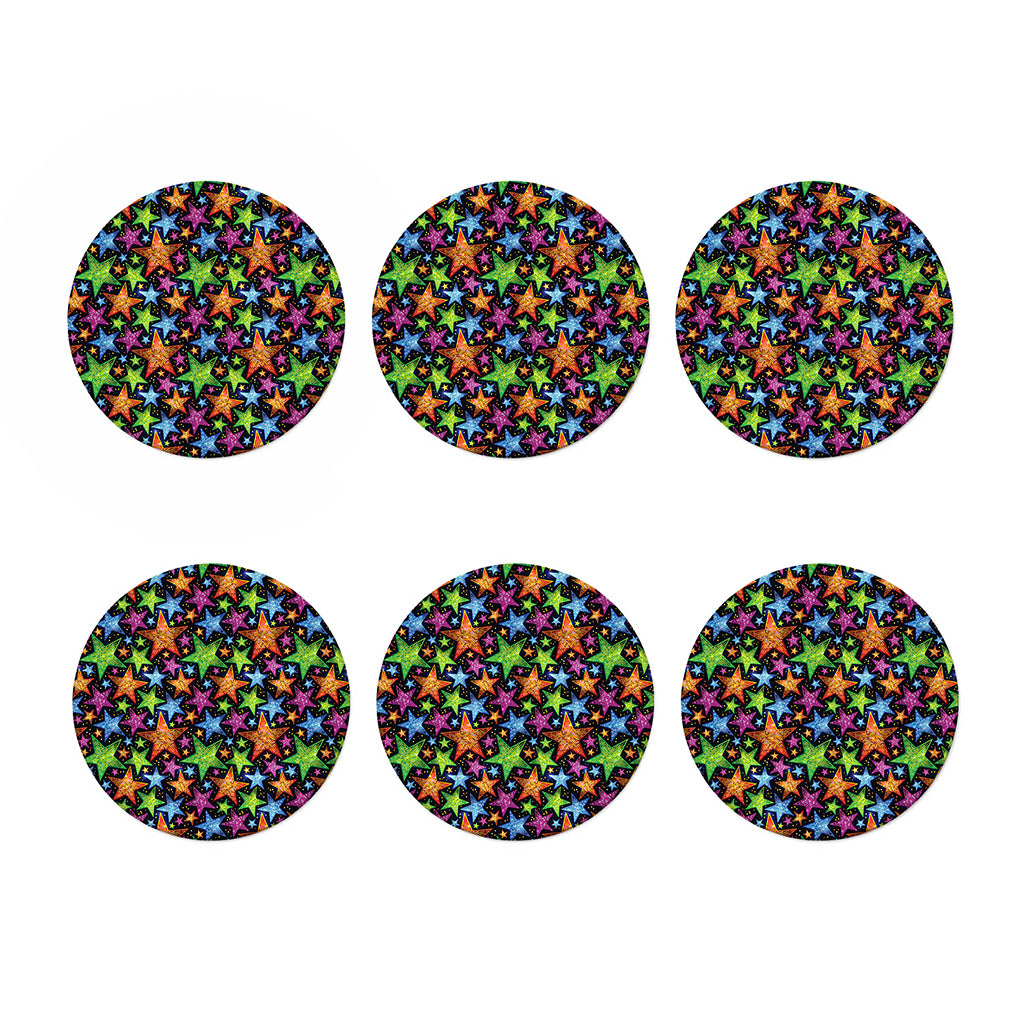 Fantastic Star Pattern Print Coaster Set