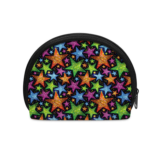 Fantastic Star Pattern Print Coin Purse