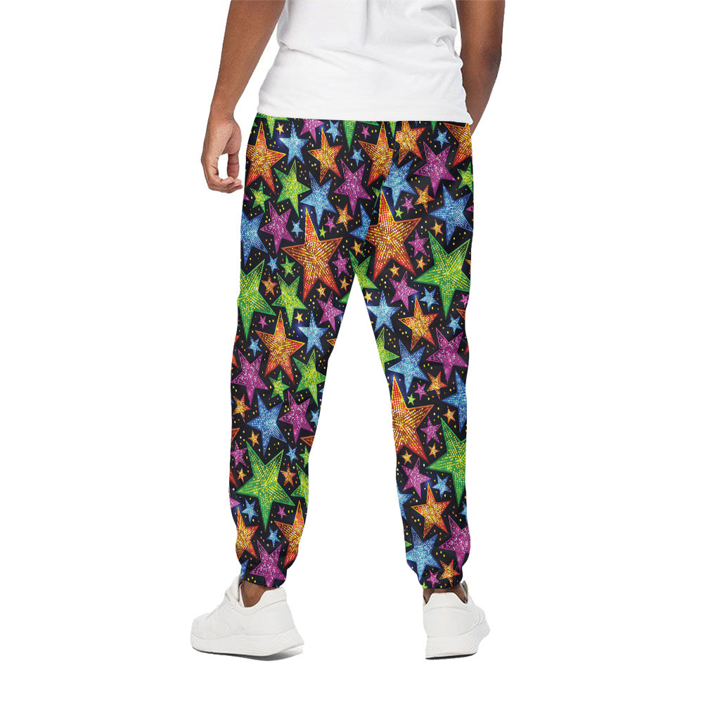 Fantastic Star Pattern Print Cotton Pants