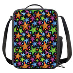 Fantastic Star Pattern Print Crossbody Lunch Bag