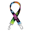 Fantastic Star Pattern Print Dog Seat Belt