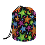Fantastic Star Pattern Print Drawstring Makeup Bag