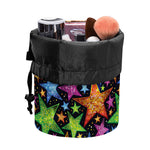Fantastic Star Pattern Print Drawstring Makeup Bag