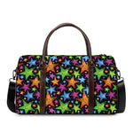 Fantastic Star Pattern Print Duffle Bag