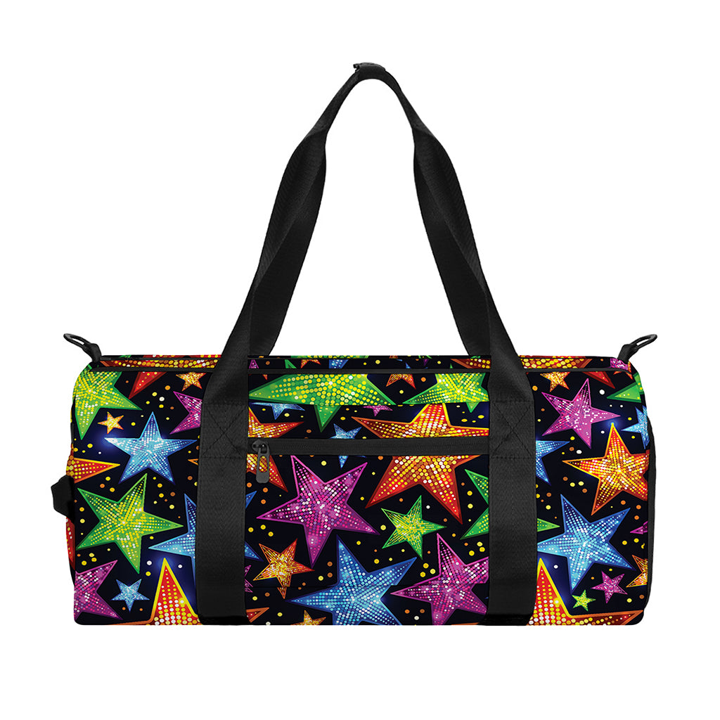 Fantastic Star Pattern Print Gym Bag