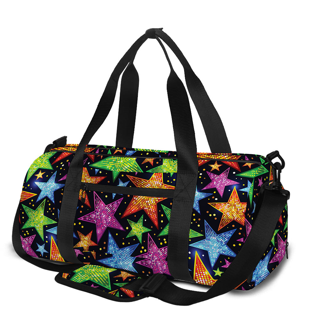 Fantastic Star Pattern Print Gym Bag