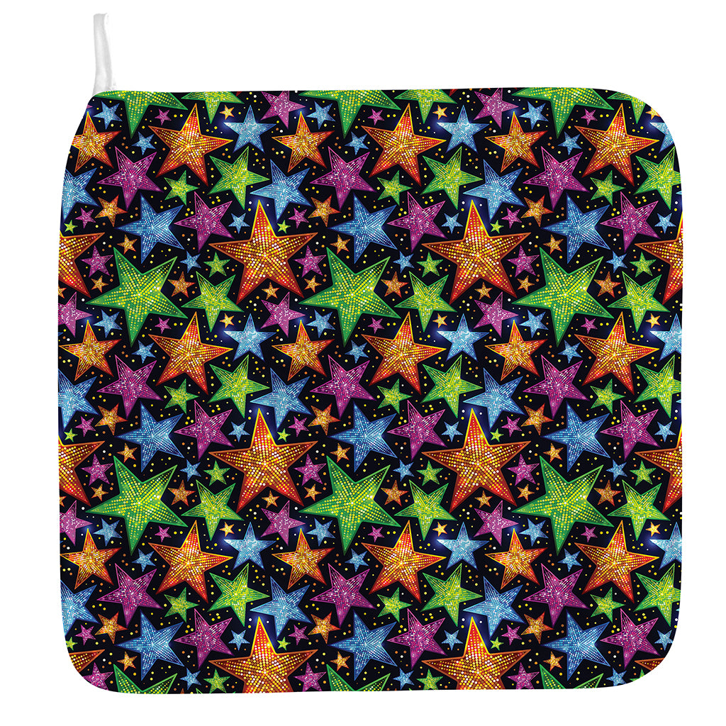 Fantastic Star Pattern Print Hand Towel