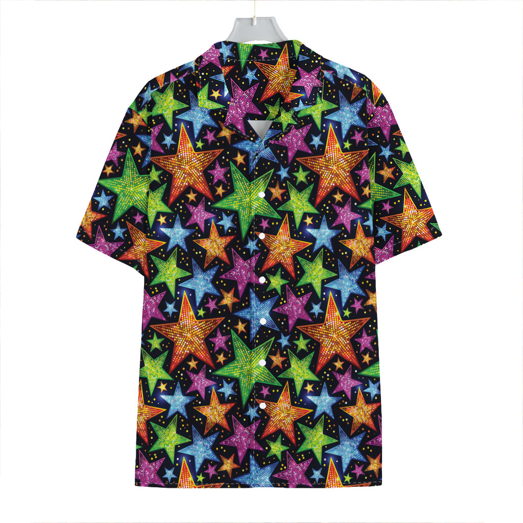 Fantastic Star Pattern Print Hawaiian Shirt