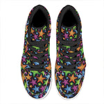 Fantastic Star Pattern Print High Top Leather Sneakers
