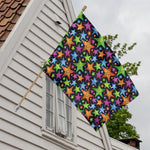 Fantastic Star Pattern Print House Flag