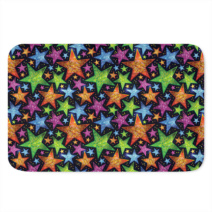 Fantastic Star Pattern Print Indoor Door Mat
