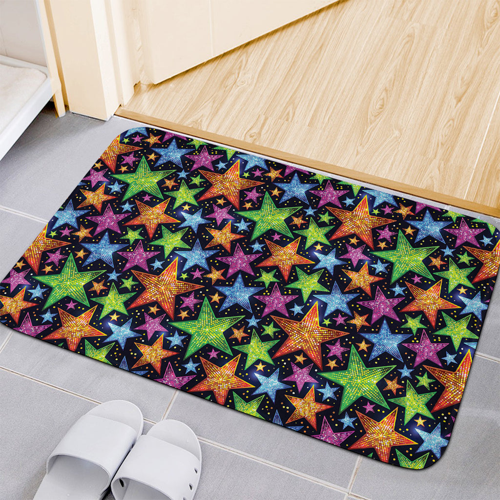 Fantastic Star Pattern Print Indoor Door Mat