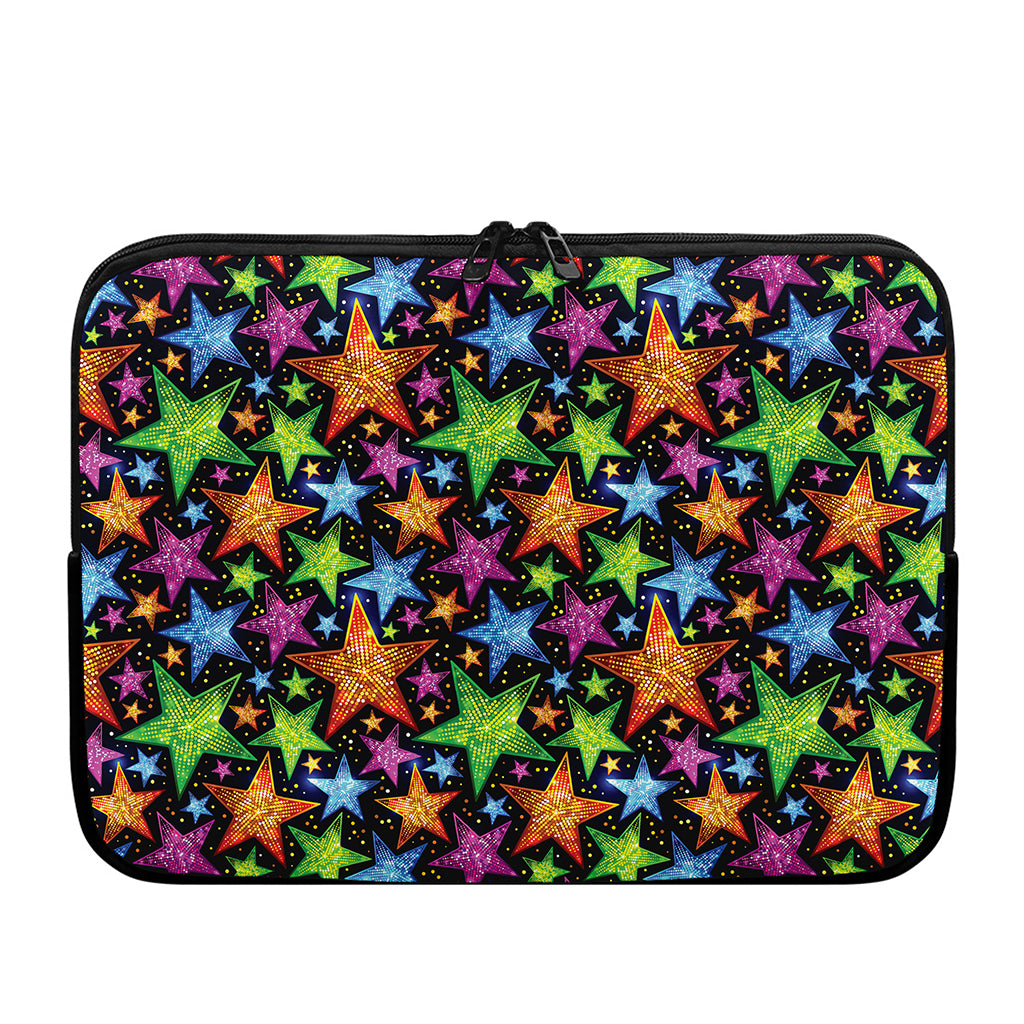 Fantastic Star Pattern Print Laptop Sleeve