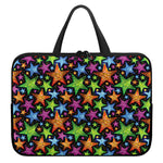 Fantastic Star Pattern Print Laptop Sleeve With Handle