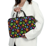 Fantastic Star Pattern Print Laptop Sleeve With Handle