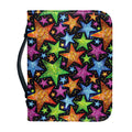 Fantastic Star Pattern Print Leather Bible Cover
