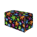 Fantastic Star Pattern Print Leather Tissue Box Cover