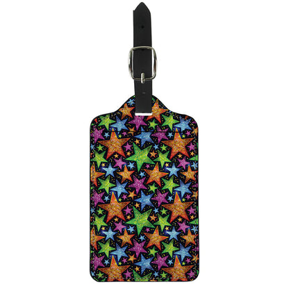 Fantastic Star Pattern Print Luggage Tag