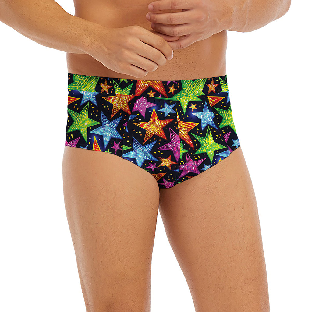 Fantastic Star Pattern Print Men's Briefs