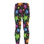 Fantastic Star Pattern Print Men's leggings