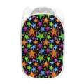 Fantastic Star Pattern Print Mesh Laundry Hamper