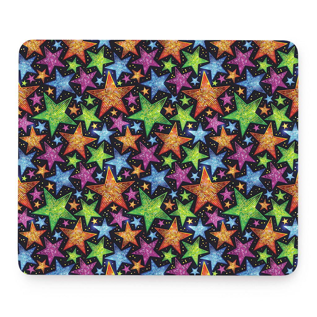Fantastic Star Pattern Print Mouse Pad