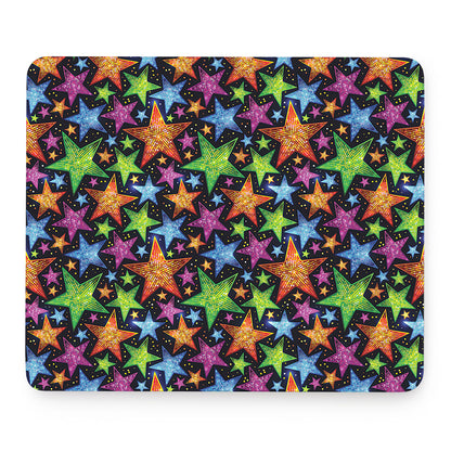 Fantastic Star Pattern Print Mouse Pad