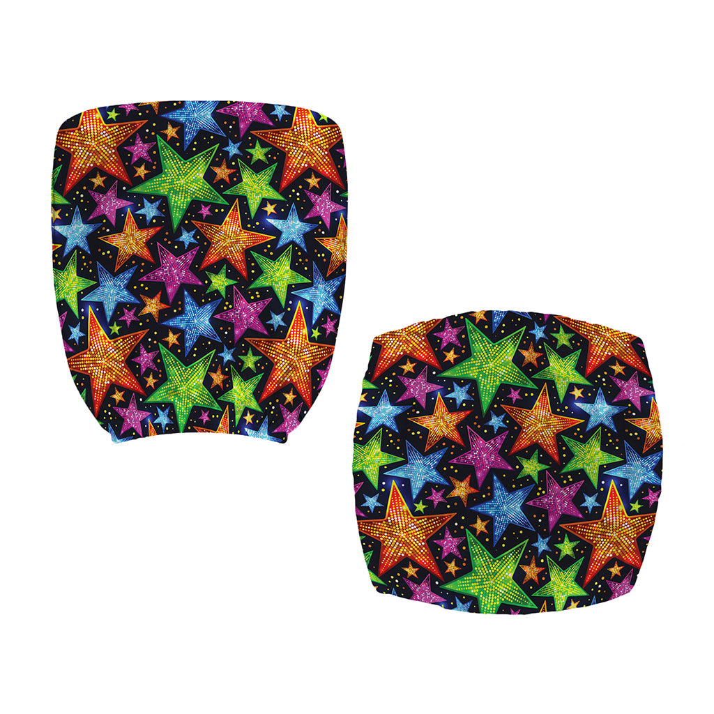 Fantastic Star Pattern Print Office Chair Cover