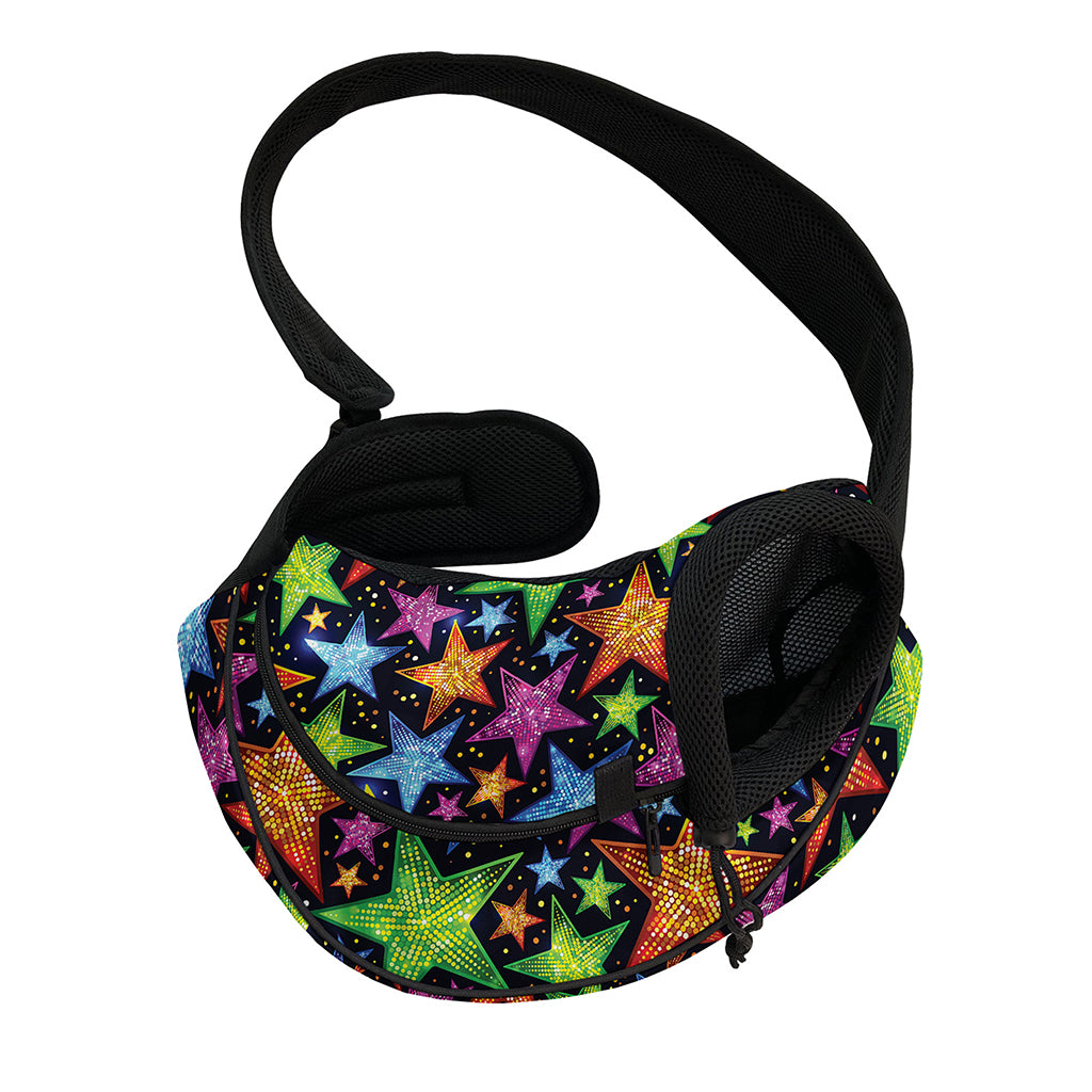 Fantastic Star Pattern Print Pet Sling Carrier